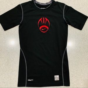 Boys Nike Fitted Football Shirt